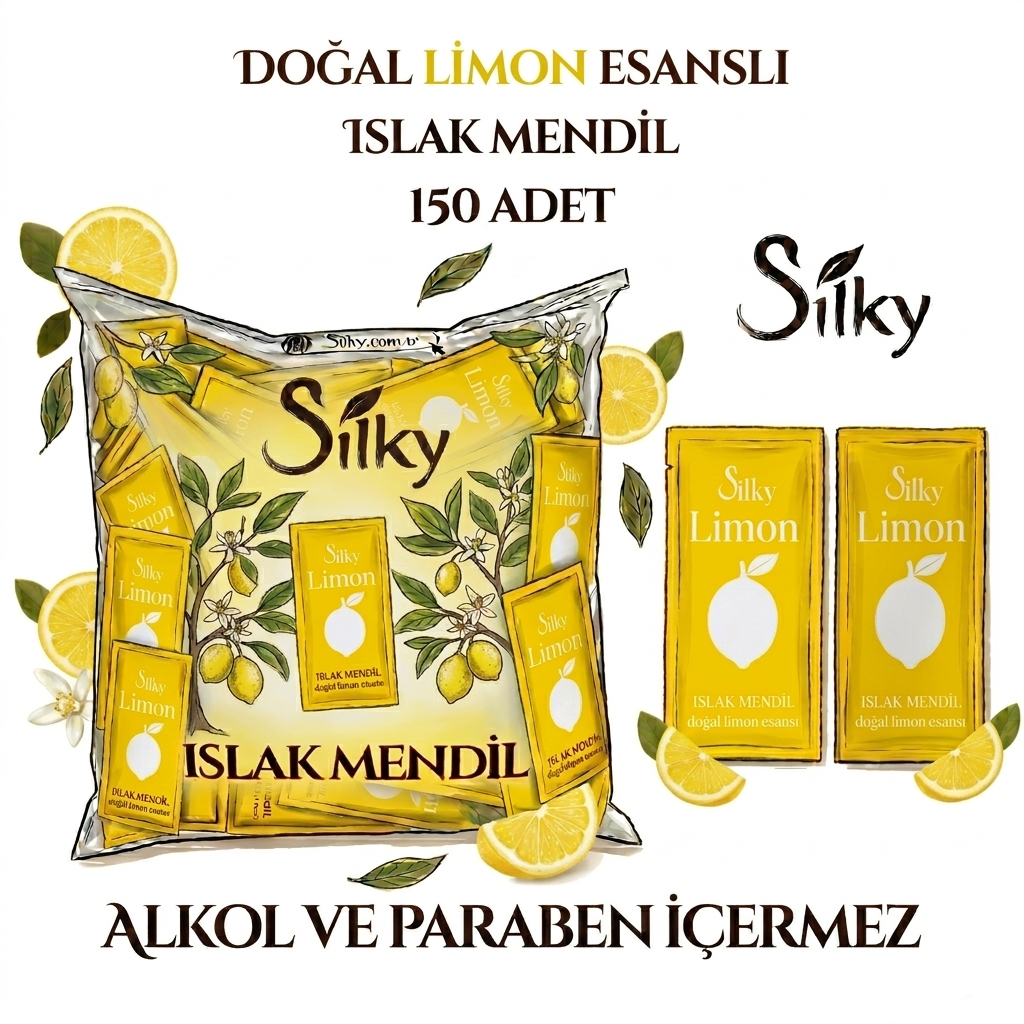 Silky Limon Islak Mendil